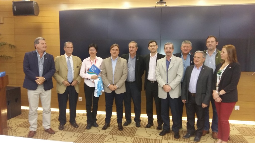 Comenzó la visita institucional y comercial a la República Popular China