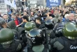 Reprimieron a los jubilados frente al Congreso durante una protesta contra el veto