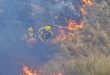 Incendios: hay focos activos en Capilla del Monte, Colazo, Sebastián Elcano y Reducción