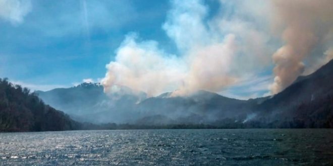 Más de 2000 hectáreas arrasadas por incendios en Bariloche